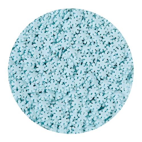 BrandNewCake Confetti Sneeuwvlokken Blauw 55gr.**, Hobby en Vrije tijd, Taarten en Cupcakes maken, Nieuw, Verzenden