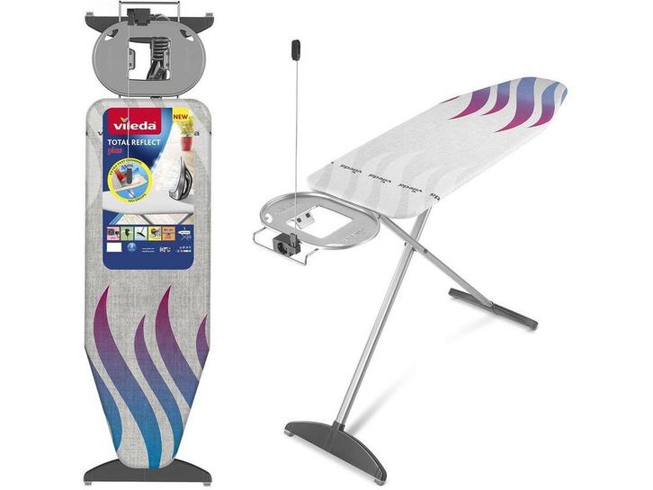 Vileda Total Reflect Plus L - Strijkplank 130 x 44 cm -, Witgoed en Apparatuur, Strijkijzers en Strijkplanken, Zo goed als nieuw