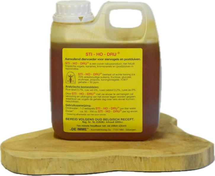 De Imme STI-HO-DRU - STI-HO-DRU 1000 cc - Supplementen, Dieren en Toebehoren, Vogels | Toebehoren, Nieuw, Verzenden
