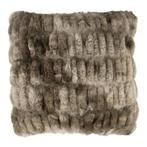 kussen rib bruine beer 45x45cm, Huis en Inrichting, Verzenden, Nieuw