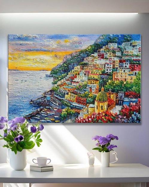 CleliaArt - Amalfi Dreams, Antiek en Kunst, Kunst | Schilderijen | Modern