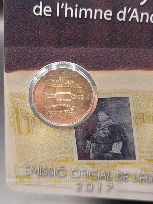 Andorra. 2 Euro 2017 Hymne dAndorre + Pireneus (2, Postzegels en Munten, Munten | Europa | Euromunten
