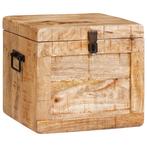 vidaXL Opslagdoos met opslag met slot 70 x 35 x 40 cm, Huis en Inrichting, Woonaccessoires | Kisten, Verzenden, Nieuw