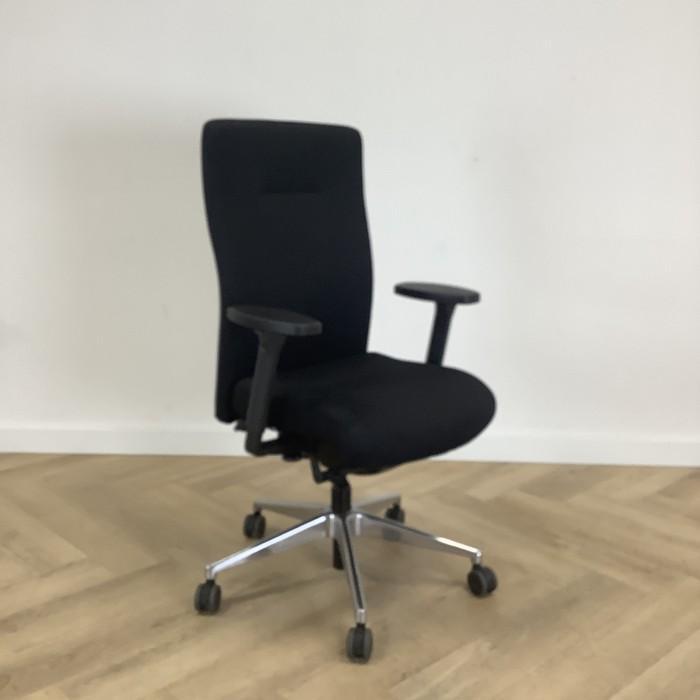 Bureaustoel Rovo 4015 S1 ergonomische bureaustoel, zwart, Huis en Inrichting, Bureaustoelen, Bureaustoel, Zwart, Gebruikt, Ergonomisch