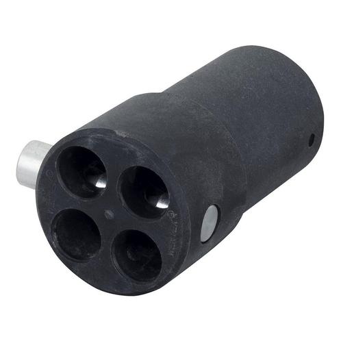 WENTEX® 4-weg vervangende Connector Ø50,8 mm - zwart, Muziek en Instrumenten, Licht en Laser, Verzenden