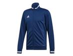 adidas - T19 Track Jacket - Blauw Trainingsjack - M, Sport en Fitness, Voetbal, Nieuw