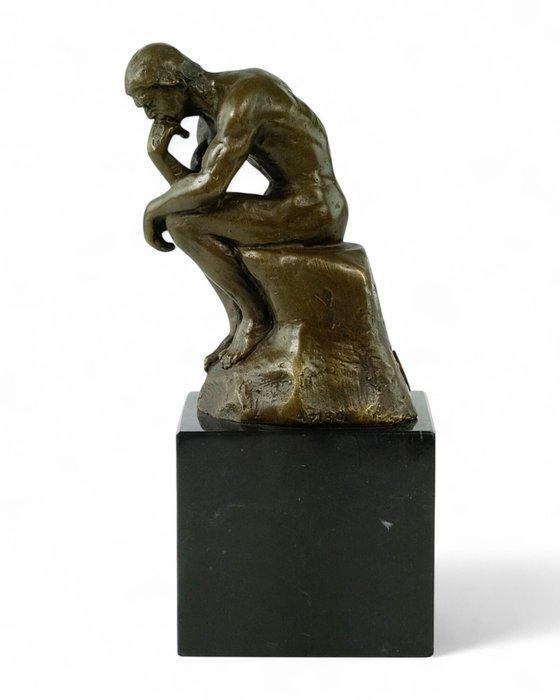 Auguste Rodin (1840-1917) - after - sculptuur, The Thinker -, Antiek en Kunst, Curiosa en Brocante