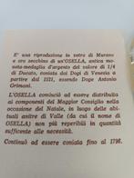 Presse-papier - Vetro murano en foglia oro 24 carati genaamd, Antiek en Kunst, Antiek | Glas en Kristal