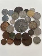 Wereld. Lot of 28 World Coins and Shooting Meda (Zonder, Postzegels en Munten, Munten | Europa | Niet-Euromunten