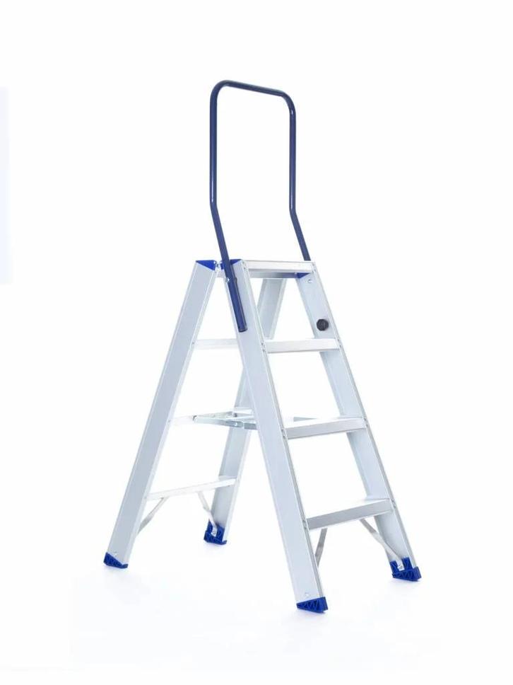 Eurostairs Dubbel Oploopbare Trap – 2 t/m 12 Treden, Doe-het-zelf en Verbouw, Ladders en Trappen, Trap, Nieuw, Verzenden