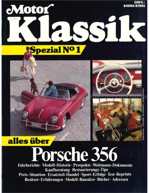 MOTOR KLASSIK SPEZIAL No1, ALLES ÜBER PORSCHE 356, Boeken, Auto's | Boeken, Porsche