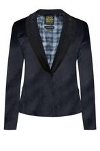 Zwarte Velvet Blazer Dames OppoSuits, Verzenden, Nieuw