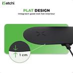 2dekans | iSetchi 2-in-1 Draadloze Qi Oplader (15W, Ophalen of Verzenden, Zo goed als nieuw