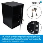 Kluis voor kantoor en thuis - 35x36x52cm - Zwart, Verzenden, Nieuw