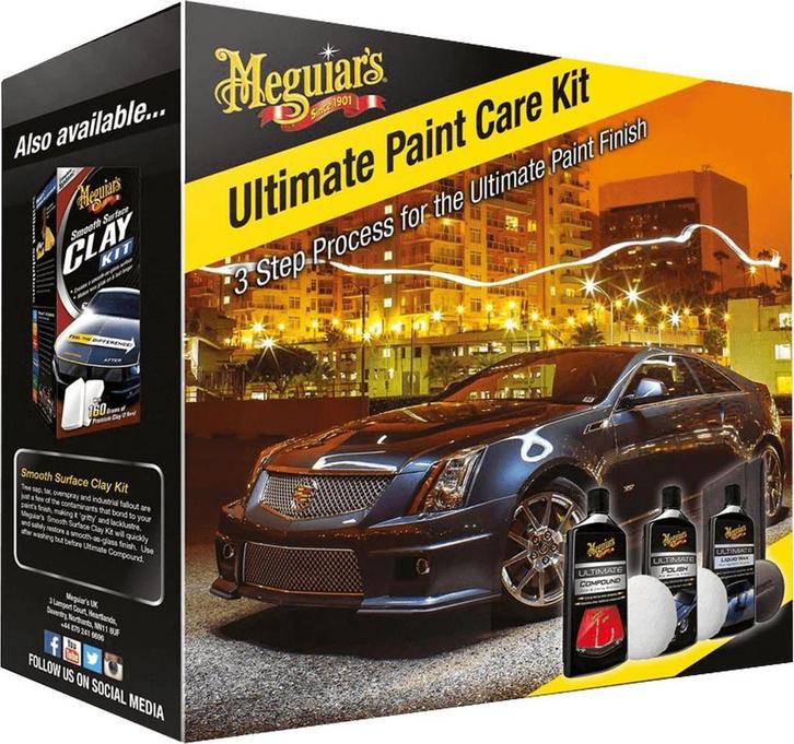 Meguiars Ultimate Paint Care Kit, Auto diversen, Auto-accessoires, Zo goed als nieuw, Ophalen of Verzenden