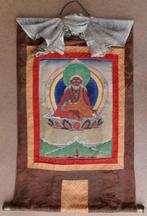 Prachtige oude Tibetaanse Thangka die de beroemde Mahasiddha