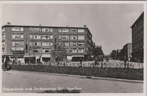 ROTTERDAM - Putschebocht hoek Dordtschelaan, Rotterdam-Zuid, Verzamelen, Ansichtkaarten | Nederland, Verzenden