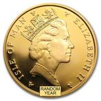 Isle of Man. 1/2 oz Isle of Man Angel Gold Coin (Random