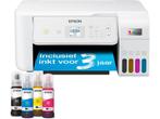 Epson EcoTank ET-2876 - All-In-One Printer - Inclusief tot 3, Verzenden, Zo goed als nieuw