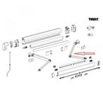 Thule RH Spring Arm Compleet 5200 2.60mtr, Ophalen of Verzenden, Nieuw