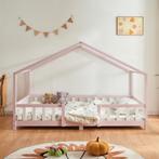 Kinderbed Treviolo met uitvalbeveiliging 120x200 cm roze [en, Huis en Inrichting, Slaapkamer | Bedden, Verzenden, Nieuw