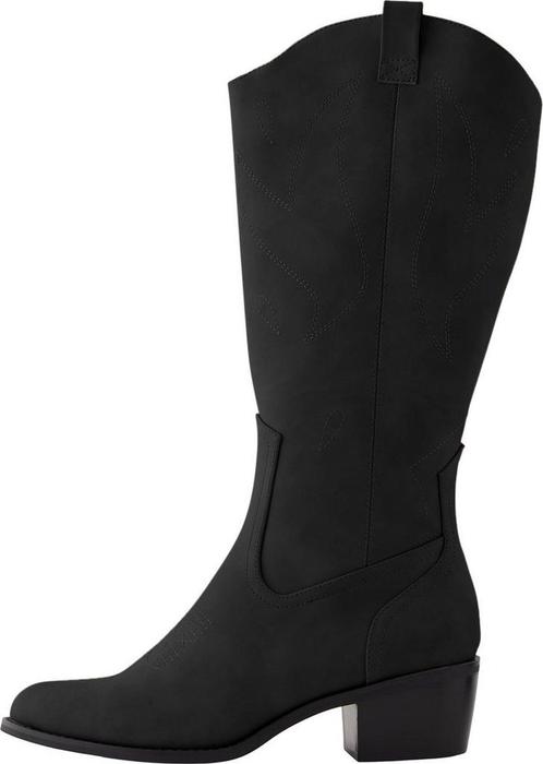 PIECES - Maat 37 - PCJOHANNE HIGH WESTERN BOOT Dames Laarzen, Kleding | Dames, Schoenen, Verzenden