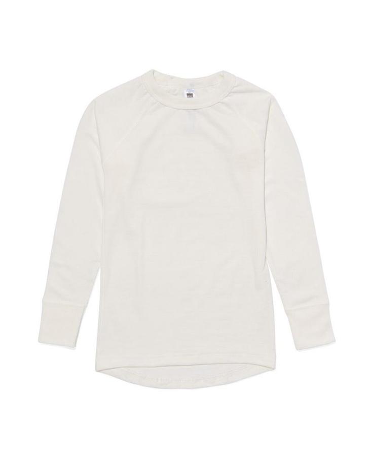 HEMA Kinder thermo t-shirt wit van €13.99 voor €9.79 sale, Kinderen en Baby's, Kinderkleding | Overige, Nieuw, Verzenden