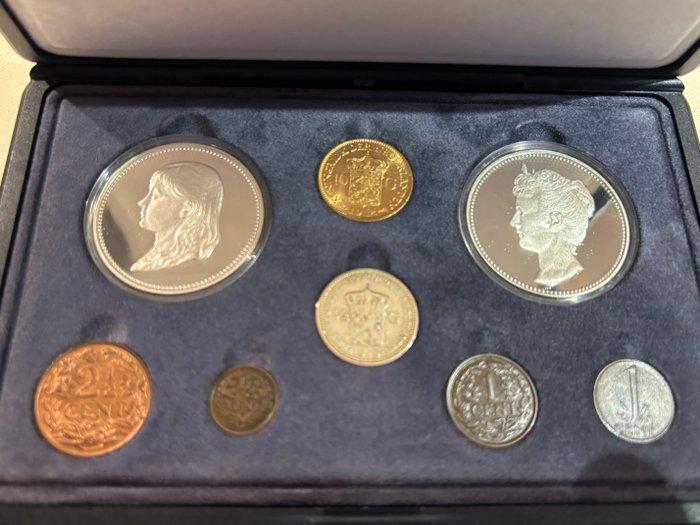 Nederland. Wilhelmina. Gulden Regeerperiode Wilhelmina 1898, Postzegels en Munten, Munten | Nederland