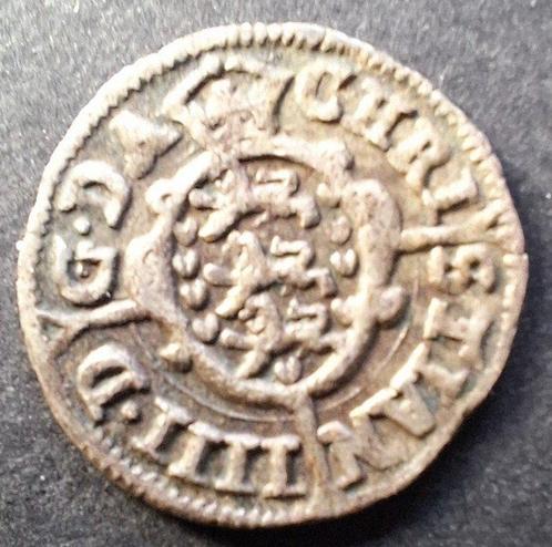 Denemarken. Christian IV (1588-1648). 2 Skilling 1648., Postzegels en Munten, Munten | Europa | Niet-Euromunten