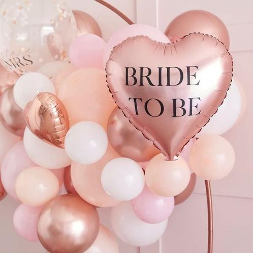 Ballonnenboog Bride To Be, Hobby en Vrije tijd, Feestartikelen, Nieuw, Ophalen of Verzenden