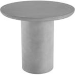 Ronde tuintafel Talmi, voor binnen & buiten, 86,5x75,5cm - b, Tuin en Terras, Tuinsets en Loungesets, Verzenden, Nieuw