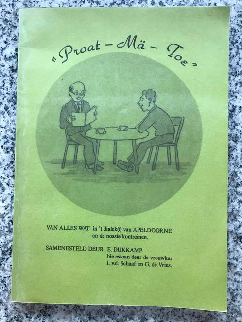 Proat ma toe (dialect van Apeldoorn), Boeken, Geschiedenis | Stad en Regio, 20e eeuw of later, Gelezen, Verzenden