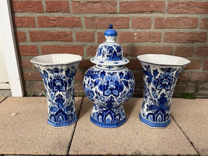 De Porceleyne Fles, Delft - Vaas - Keramiek - Delft Blauw, Antiek en Kunst, Antiek | Glas en Kristal