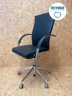 Bureaustoel Ahrend 350 - zwart lederen stoffering - re-u..., Nieuw in verpakking