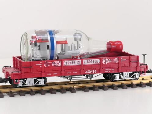 LGB 43614 GNOMY®-Flaschenwagen, Rot (grootspoor), Hobby en Vrije tijd, Modeltreinen | Overige schalen, Overige typen, Nieuw, LGB