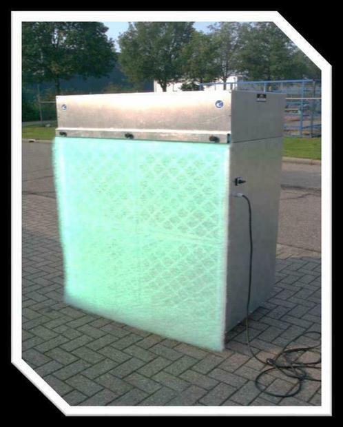 SPUITWAND, AFZUIGWAND mobiel 1.200 x 1.200 mm, Zakelijke goederen, Machines en Bouw | Onderhoud en Reiniging