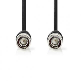 BNC kabel | Nedis | 5 meter, Computers en Software, Pc- en Netwerkkabels, Nieuw, Verzenden