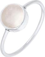 Elli Ringen Maansteen 925 Sterling zilver - Maat 19.5, Sieraden, Tassen en Uiterlijk, Ringen, Verzenden, Nieuw