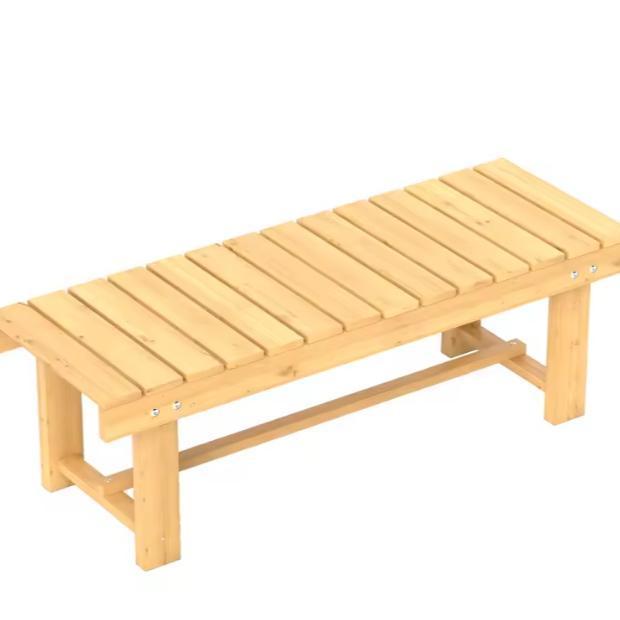 Houten Tuinbank 2-Zits 110cm – Massief, Duurzaamen Waterdich, Tuin en Terras, Tuinbanken, Nieuw, Verzenden