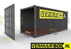 Zeecontainer opslagcontainer huren 20ft= 6m - 33m3 - 14m2, Nieuw