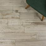 Vloertegel wandtegel vintage strandhuis 15x90 miel, Ophalen, Keramiek, Nieuw, 10 m² of meer