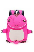 Rugtas Dino Roze Kleine Rugzak Dinosaurus Monster Tas Rugtas, Sieraden, Tassen en Uiterlijk, Tassen | Rugtassen, Nieuw, Ophalen of Verzenden