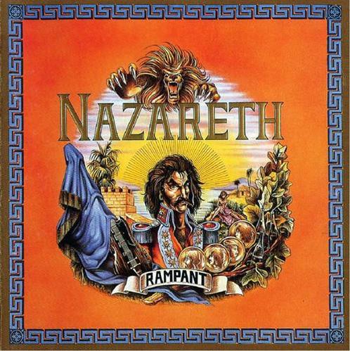 Lp - Nazareth - Rampant, Cd's en Dvd's, Vinyl | Hardrock en Metal, Zo goed als nieuw, Verzenden