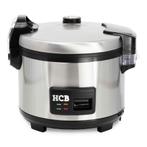 HCB Rijstkoker - 10 liter - 230V - RVS, Verzenden, Nieuw in verpakking, Overige typen