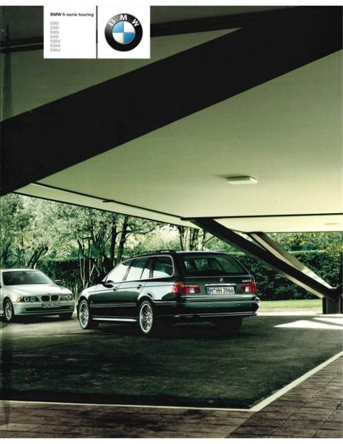 2003 BMW 5 SERIE TOURING BROCHURE NEDERLANDS, Boeken, Auto's | Folders en Tijdschriften, BMW