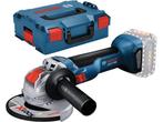 Bosch GWX 18V-10 - Haakse slijper - 18V Li-Ion accu X-LOCK -, Verzenden, Zo goed als nieuw