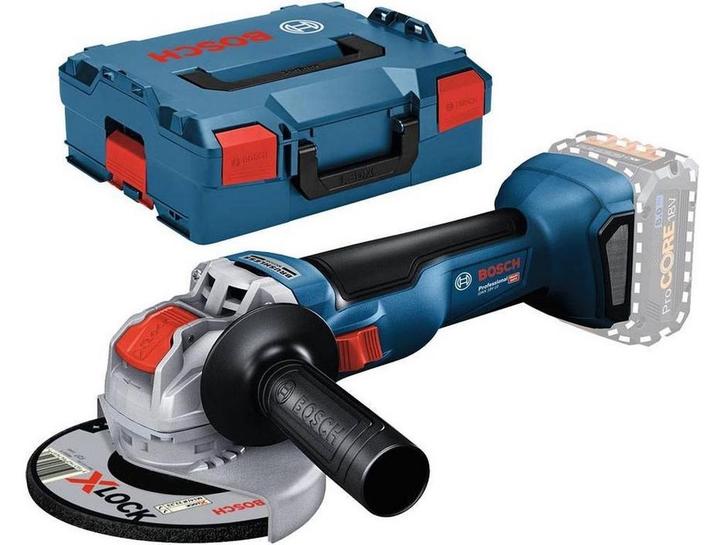 Bosch GWX 18V-10 - Haakse slijper - 18V Li-Ion accu X-LOCK -, Huis en Inrichting, Woonaccessoires | Overige, Zo goed als nieuw