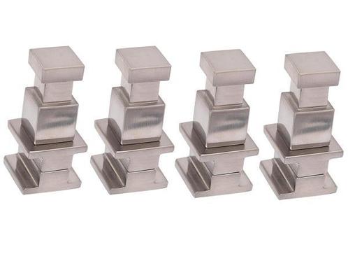 Veiling - 4x Beaux haak voor radiator vierkant 2x2x6cm Rodez, Doe-het-zelf en Verbouw, Sanitair, Nieuw