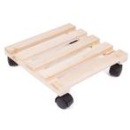 Benson Houten planten trolley - 30 x 30 cm - belastbaar t..., Tuin en Terras, Ophalen of Verzenden, Nieuw