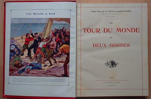 Henry de la Vaulx / Arnould Galopin - Le Tour du Monde de, Antiek en Kunst, Antiek | Boeken en Bijbels